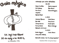 Fiesta de alumnos Escola Sant Miquel Maig'08