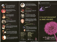 Programa Ier Festival Intl. de Dames Màgiques. Juliol'06